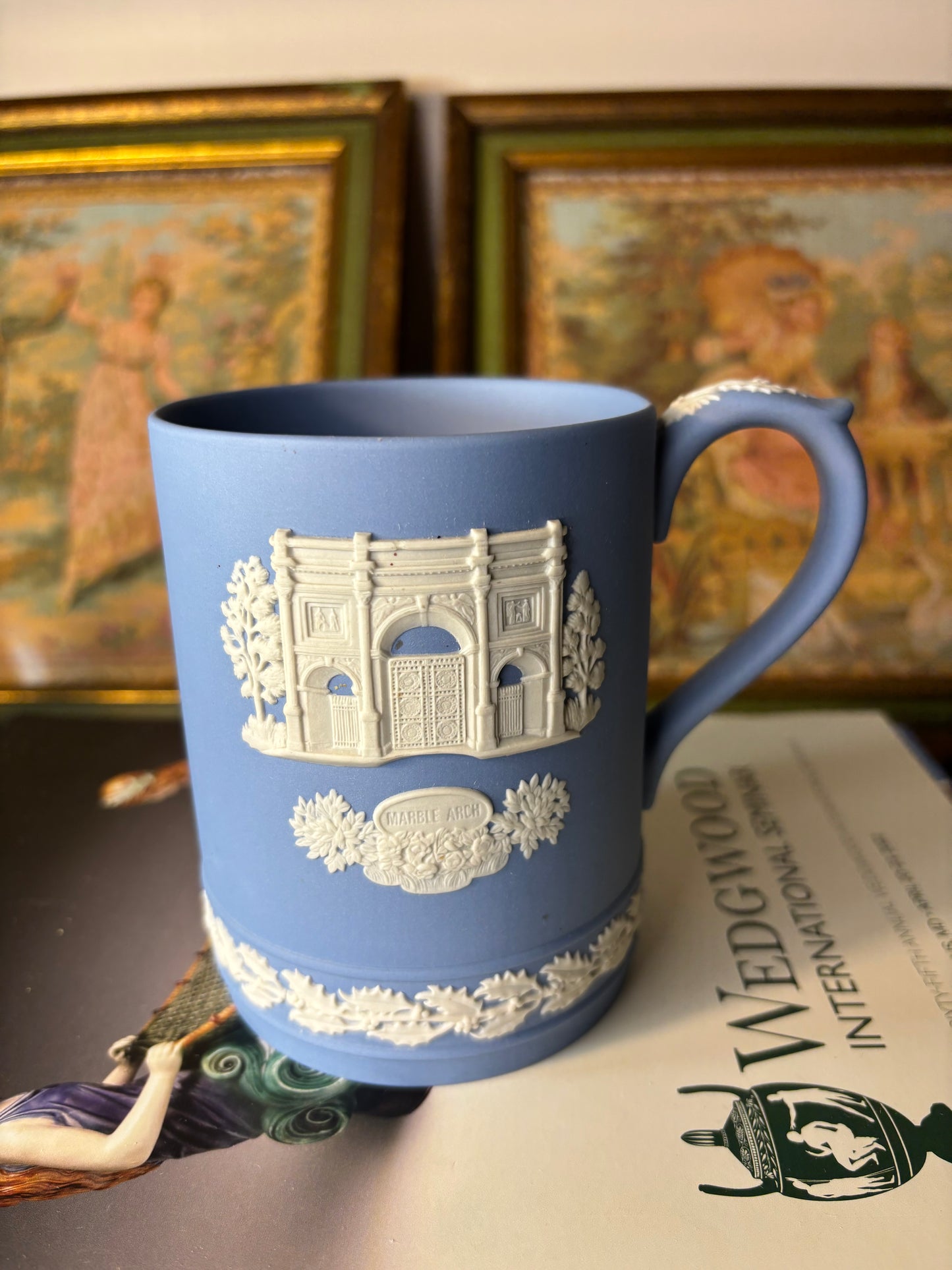 Wedgwood Jasperware Christmas 1981 mug!