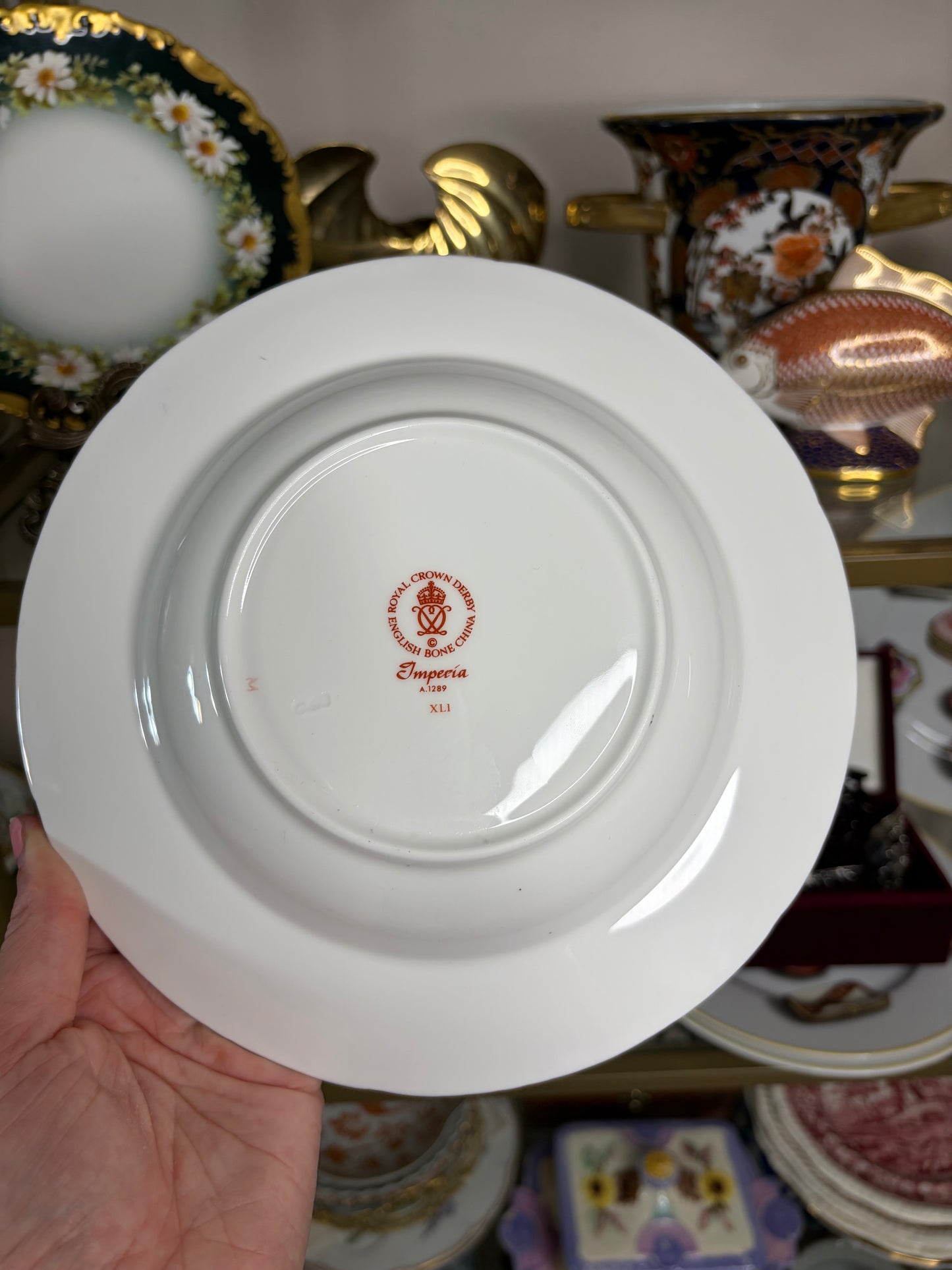 RESERVED - BETH - Stunning Royal Crown Derby Imperial bowls set of 6!