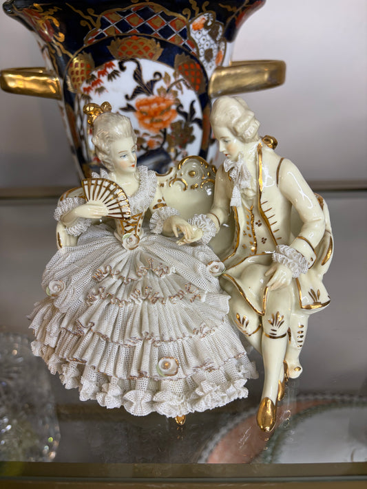 Stunning Dresden Lace courting couple!