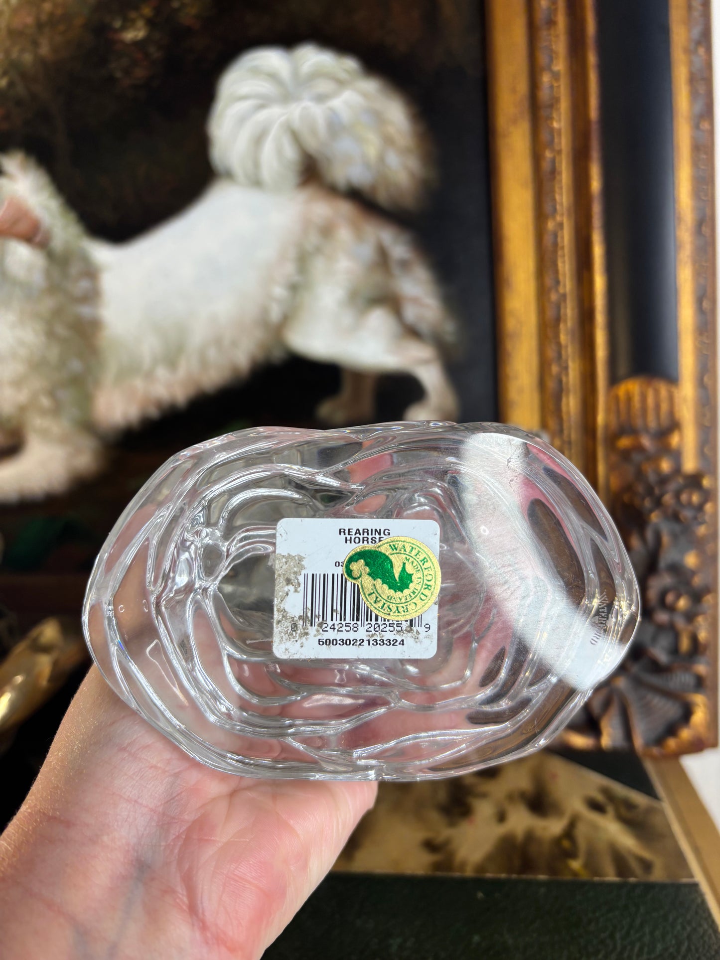 Waterford Crystal Rearing Horse in original box!
