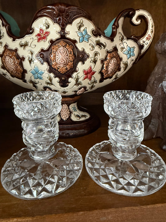 Live Sale 5/5 for Kat M - Waterford Crystal Pair Candlestick Holders