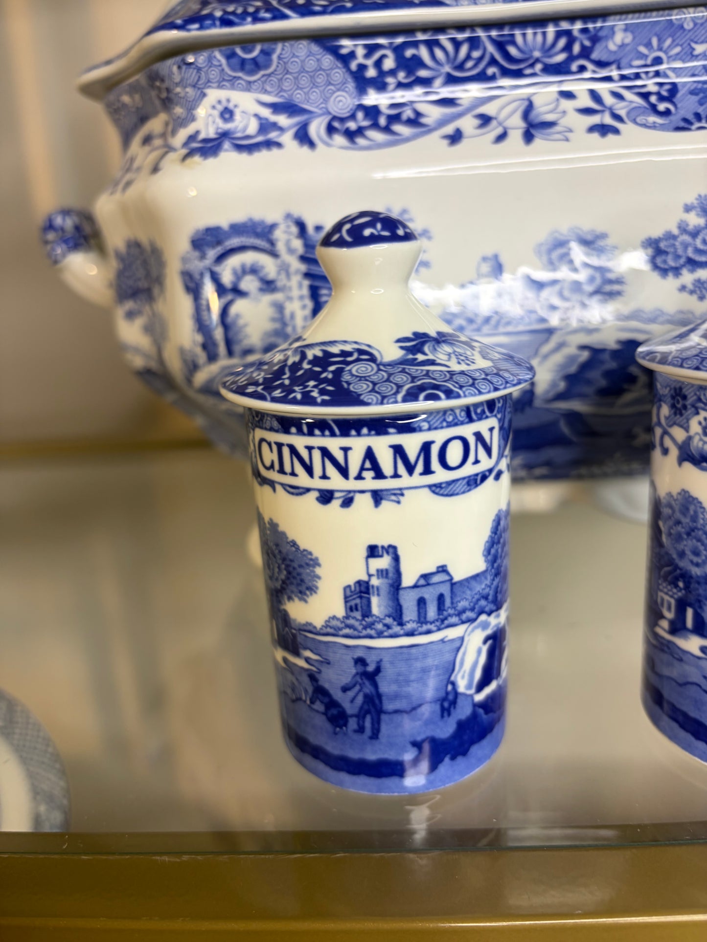 Spode Italian Cinnamon Jar!
