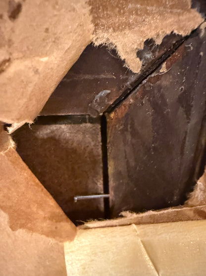 Striking Early Maritime Gentleman Portrait Oil on Board in a Period Gilt Wood Frame