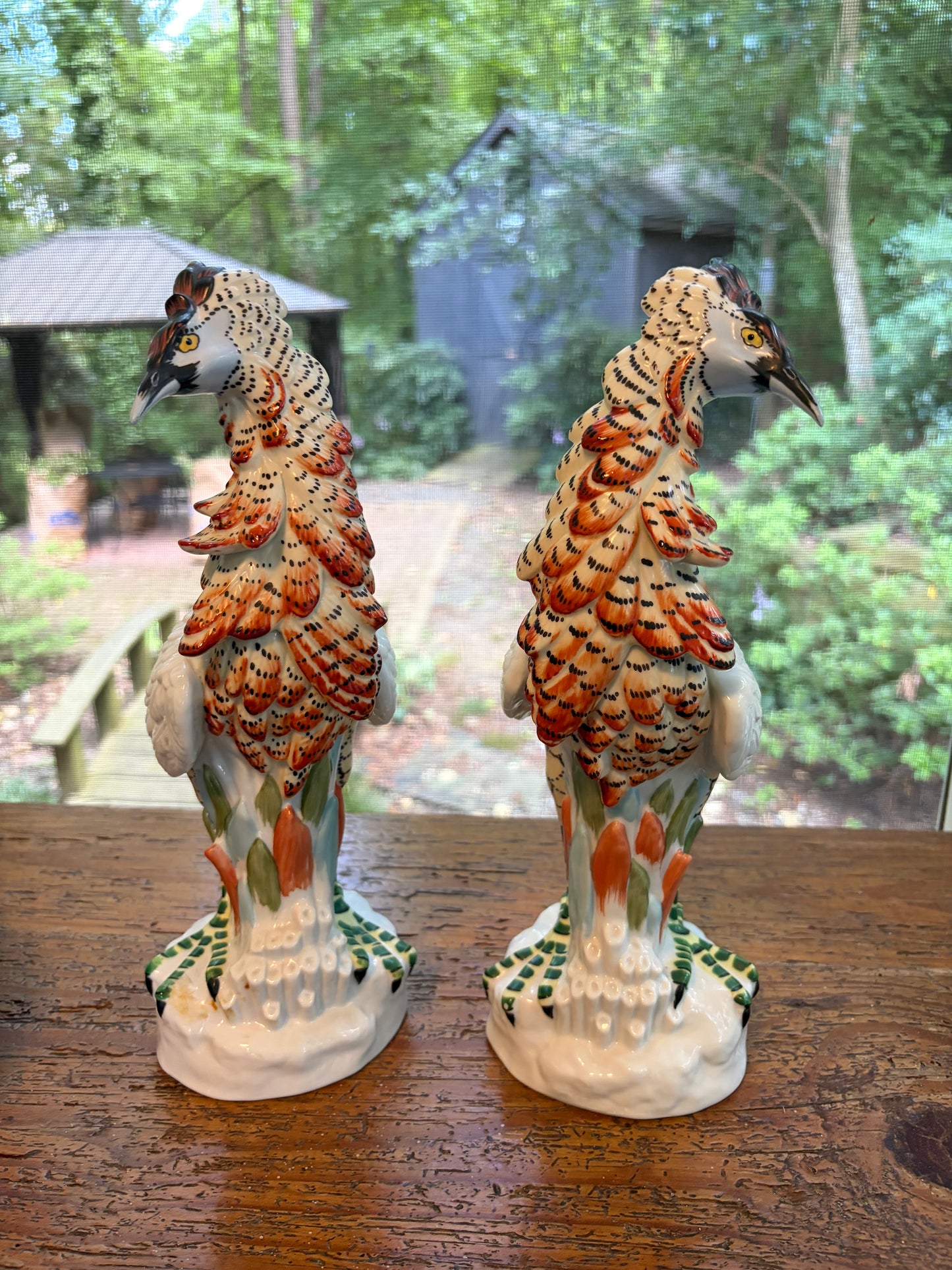 Stunning Mottahedeh Italian birds pair!