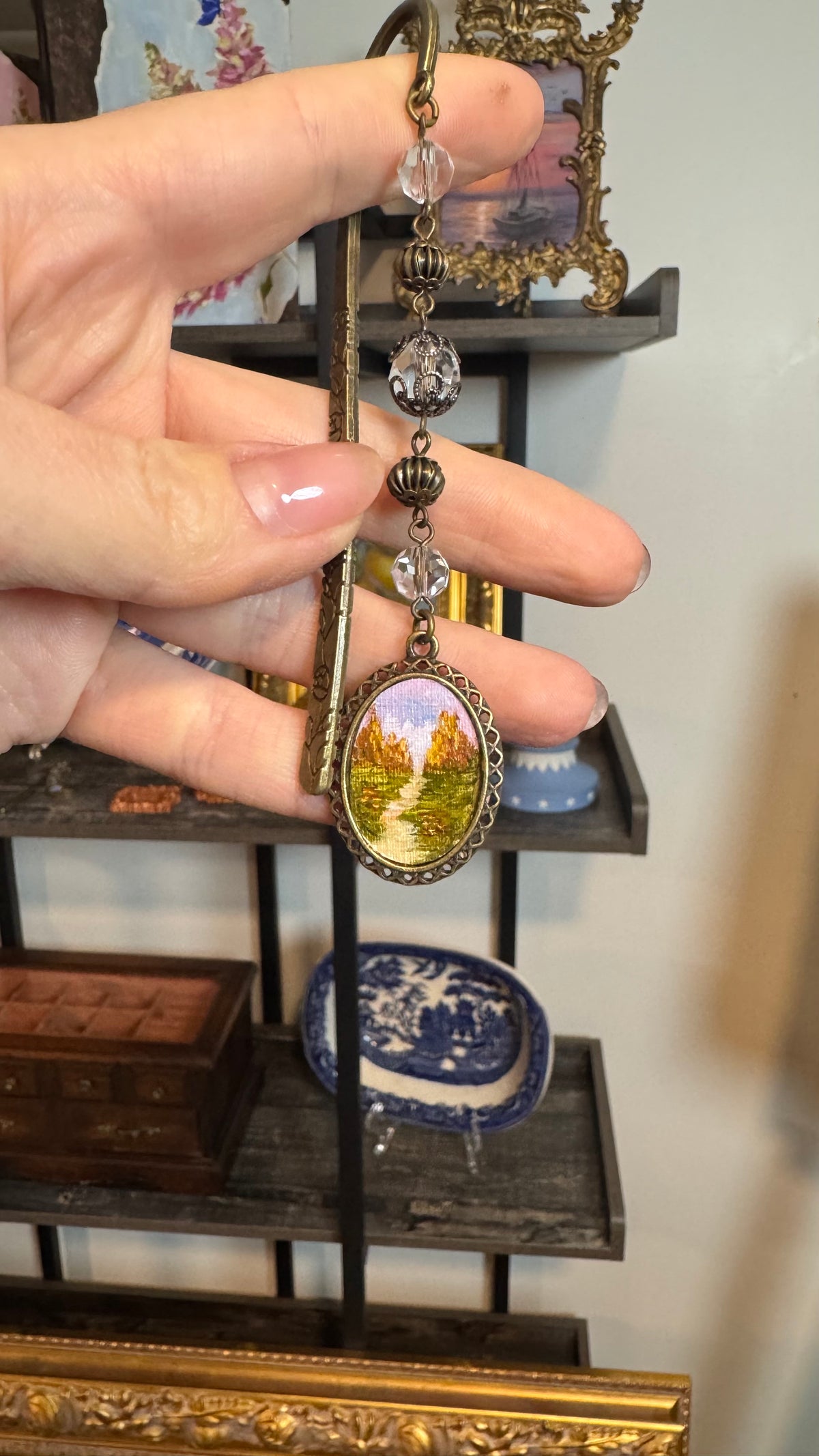 Story sale fall landscape bookmark