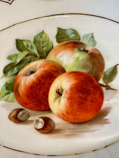 Vintage Reticulated Porcelain Bowl Dish, Made in Germany, 10.5”