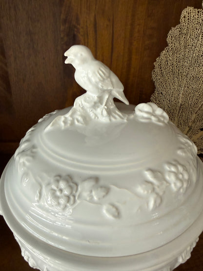 Live 6/22 for Suzette - Vintage Bird Tureen Made in Portugal