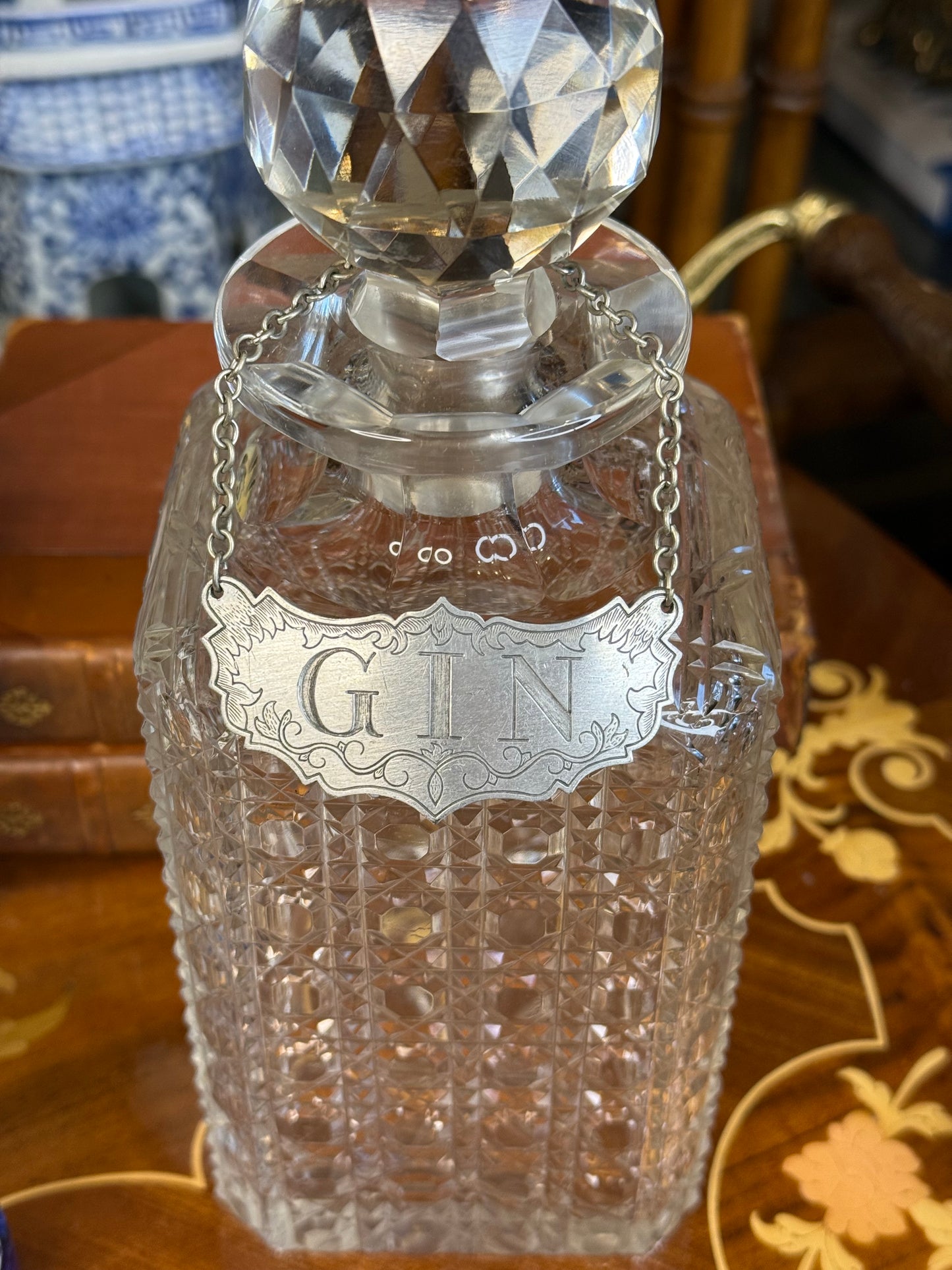 STEIFF Pewter Liquor Tags: Sold Separately