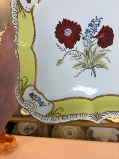 Beautiful Chelsea House floral platter!
