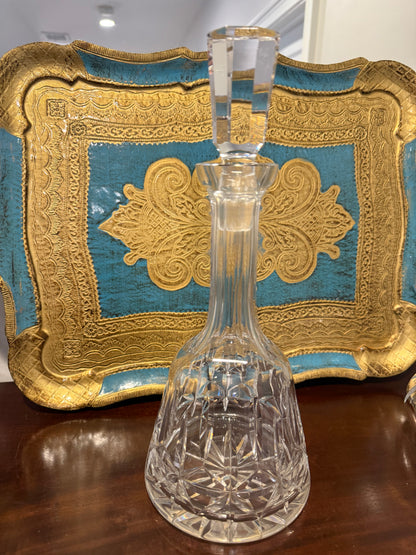 Live 12/2 Reserved Julie - Beautiful 13” Crystal Decanter