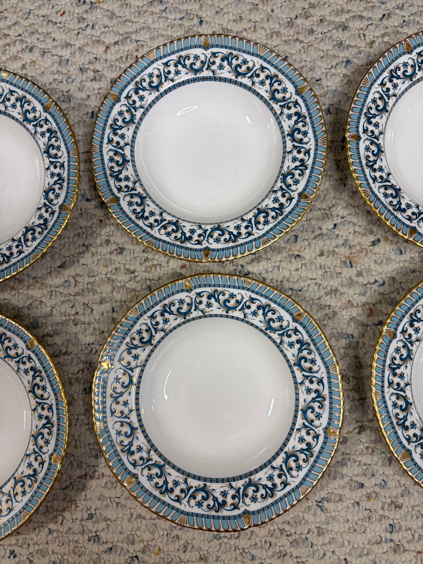 RESERVED - BETH - Stunning Royal Crown Derby Imperial bowls set of 6!