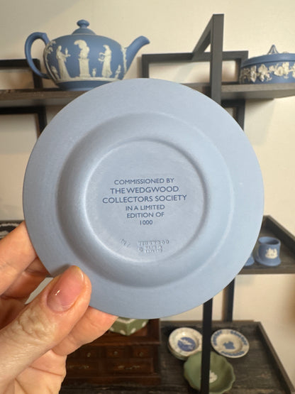 Wedgwood lavender white dish 4.5”