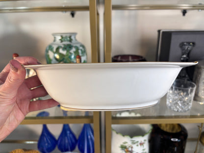 Beautiful Japanese floral and gold bowl!
