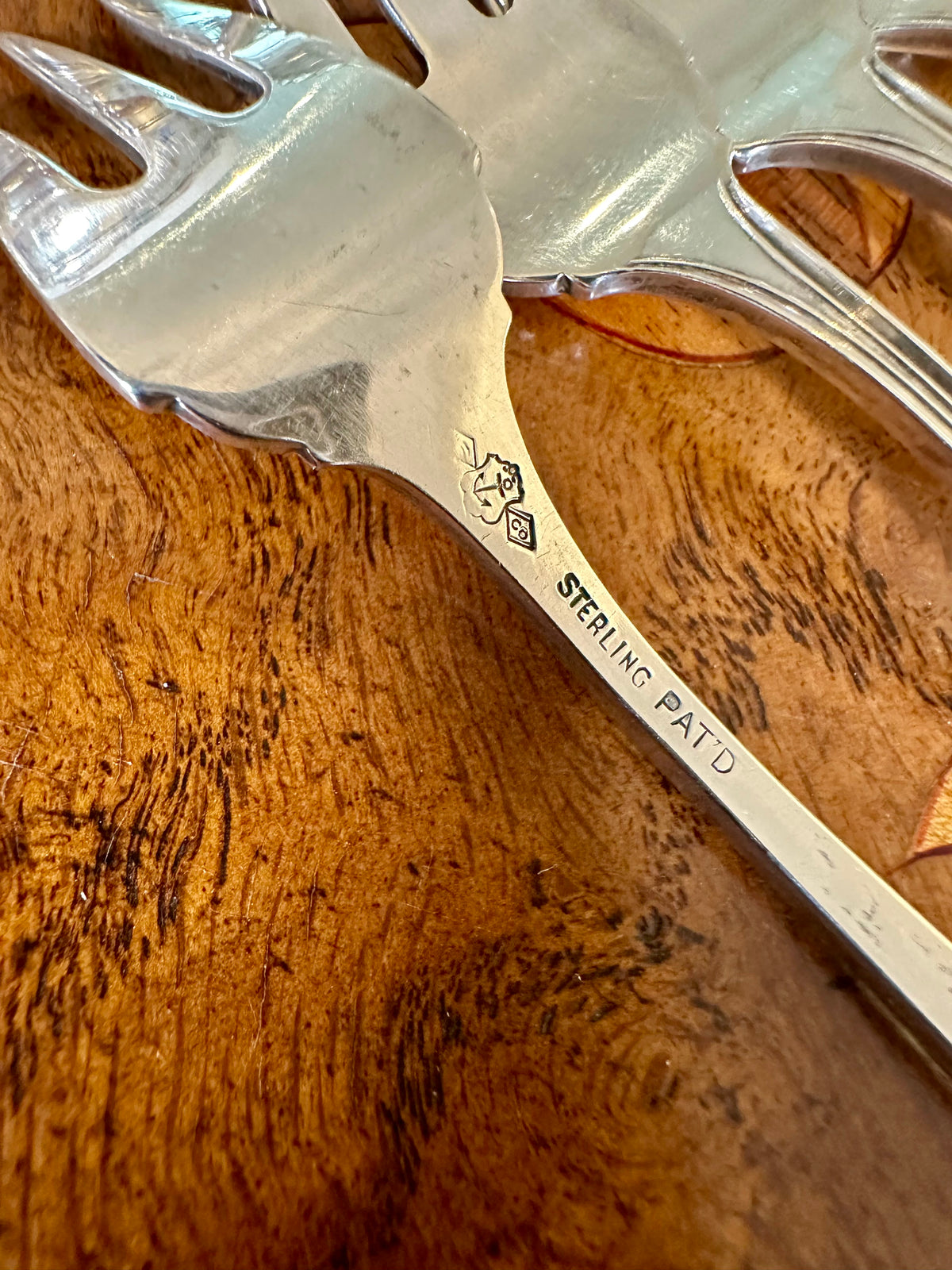 Antique Fessenden Langdon Sterling Silver Oyster & Cocktail Forks, Set of 6 | 1912 Pattern