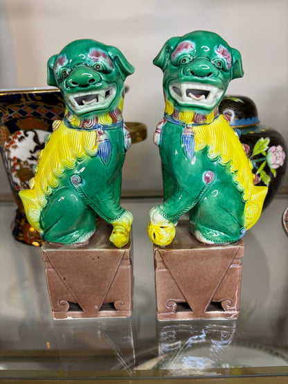 Stunning foo dog pair!