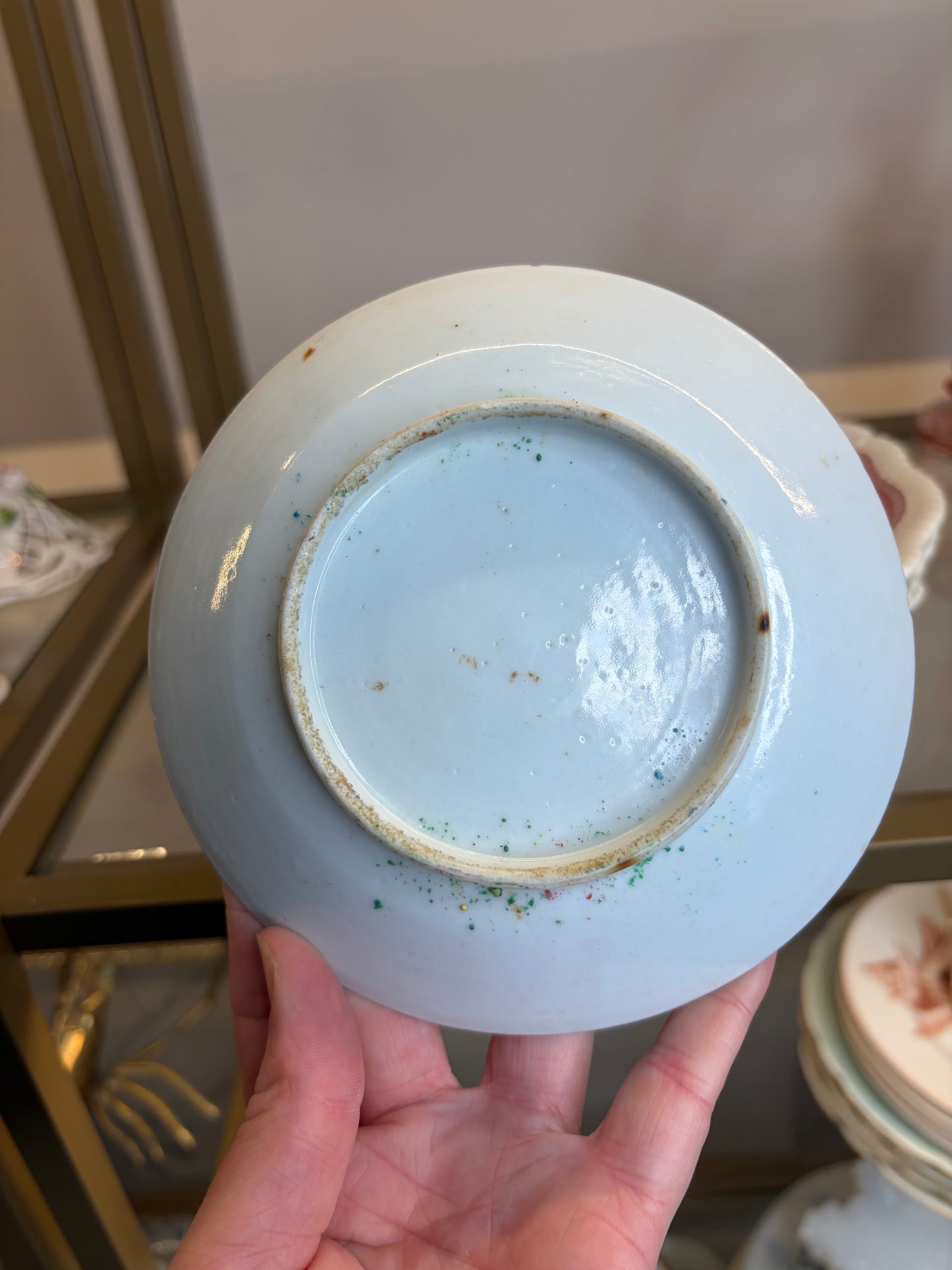 Antique Famille rose small plate! As is!