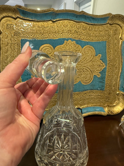 Live 12/2 Reserved Julie - Beautiful 13” Crystal Decanter