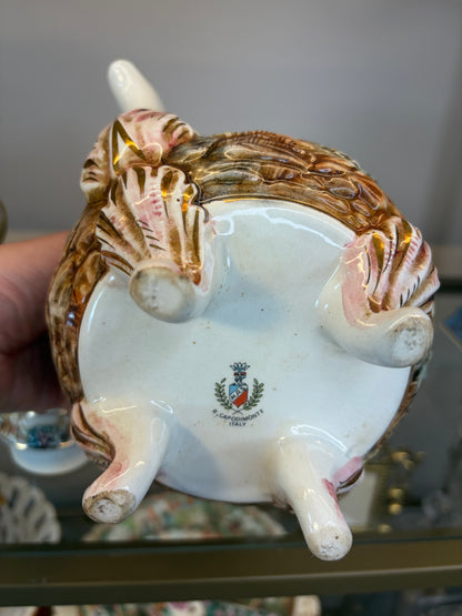 Lovely Capodimonte Italian tea pot!