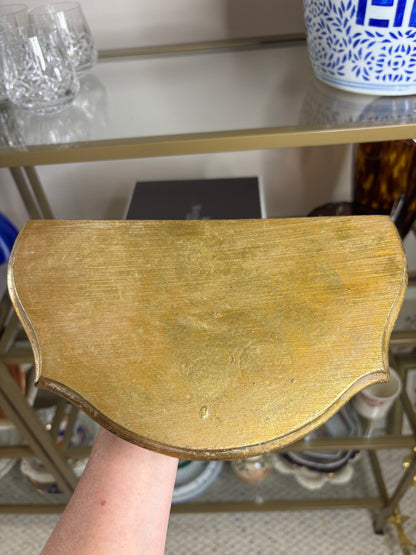 Lovely wall sconce/shelf!