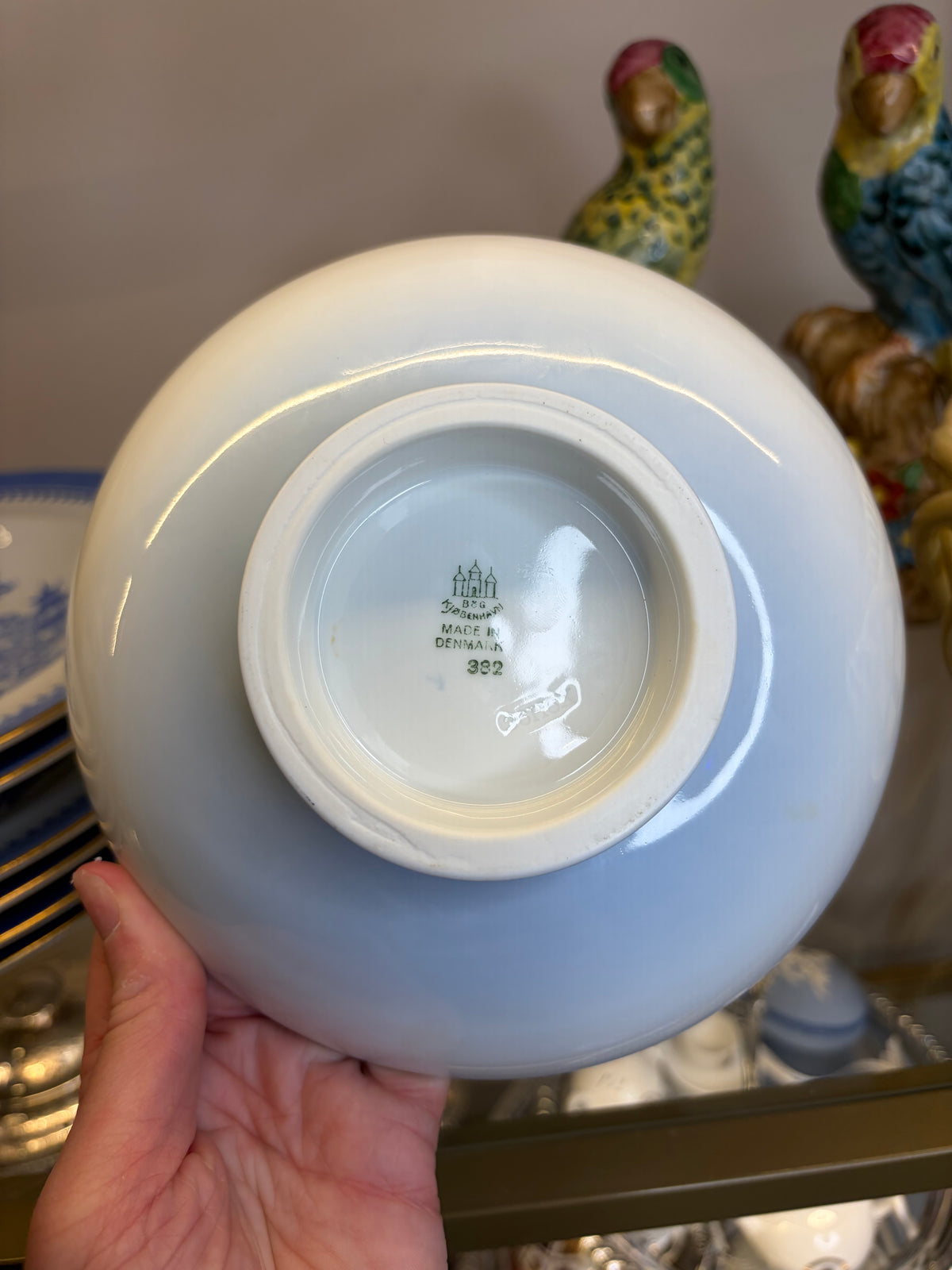 Beautiful Bing and Grondahl pedestal plate!