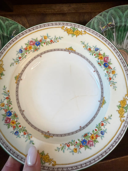 Vintage Set of 3 Minton Bowls in the Stanwood Pattern