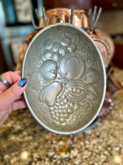 Antique German Kreamer Copper Fruit Mold | Early 20th Century
