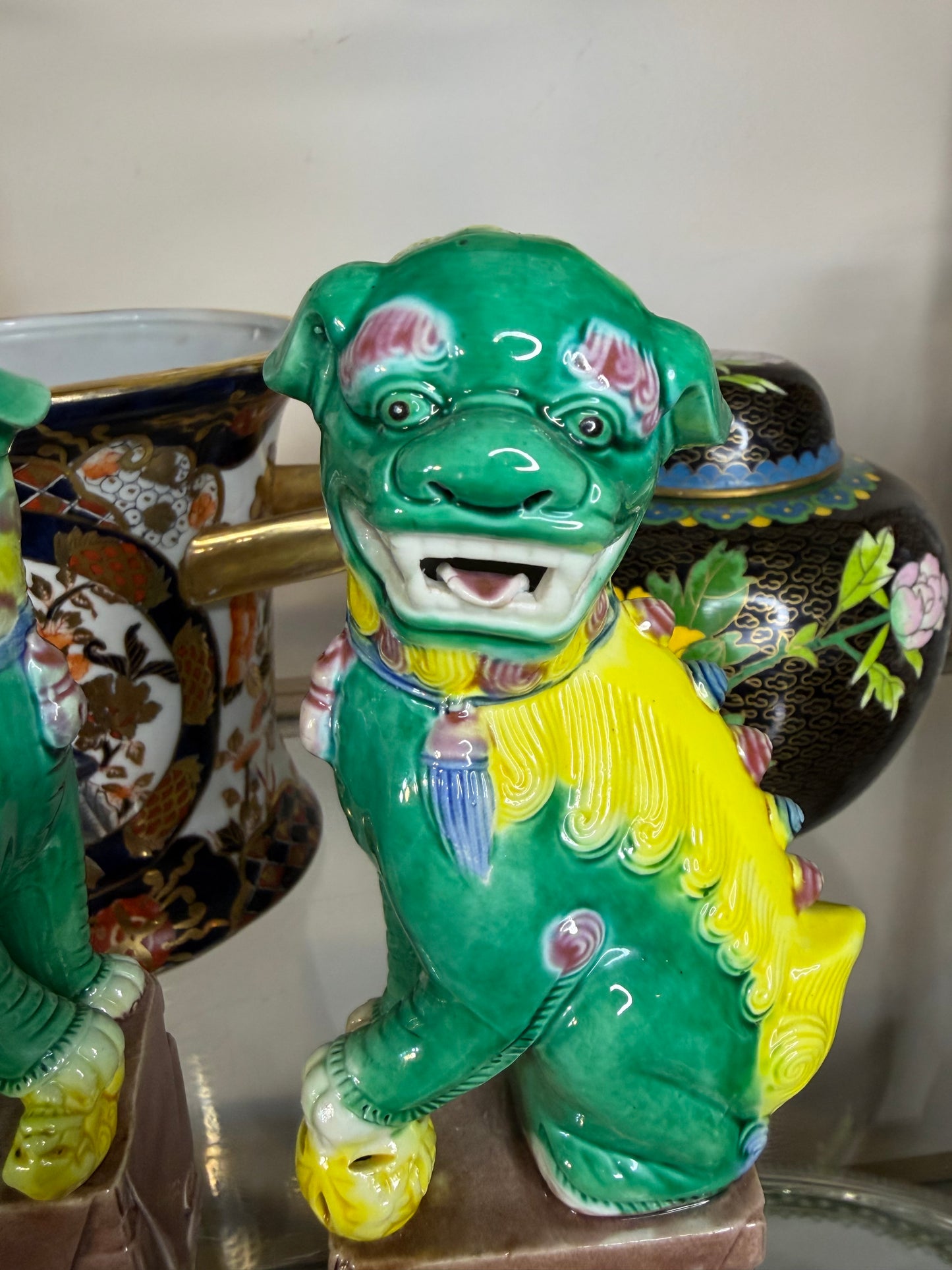 Stunning foo dog pair!