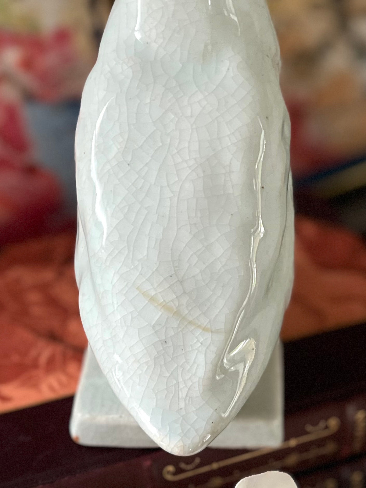Live 09/29 Important Estate Pair of Chinese Export White Glazed Stoneware Ducks