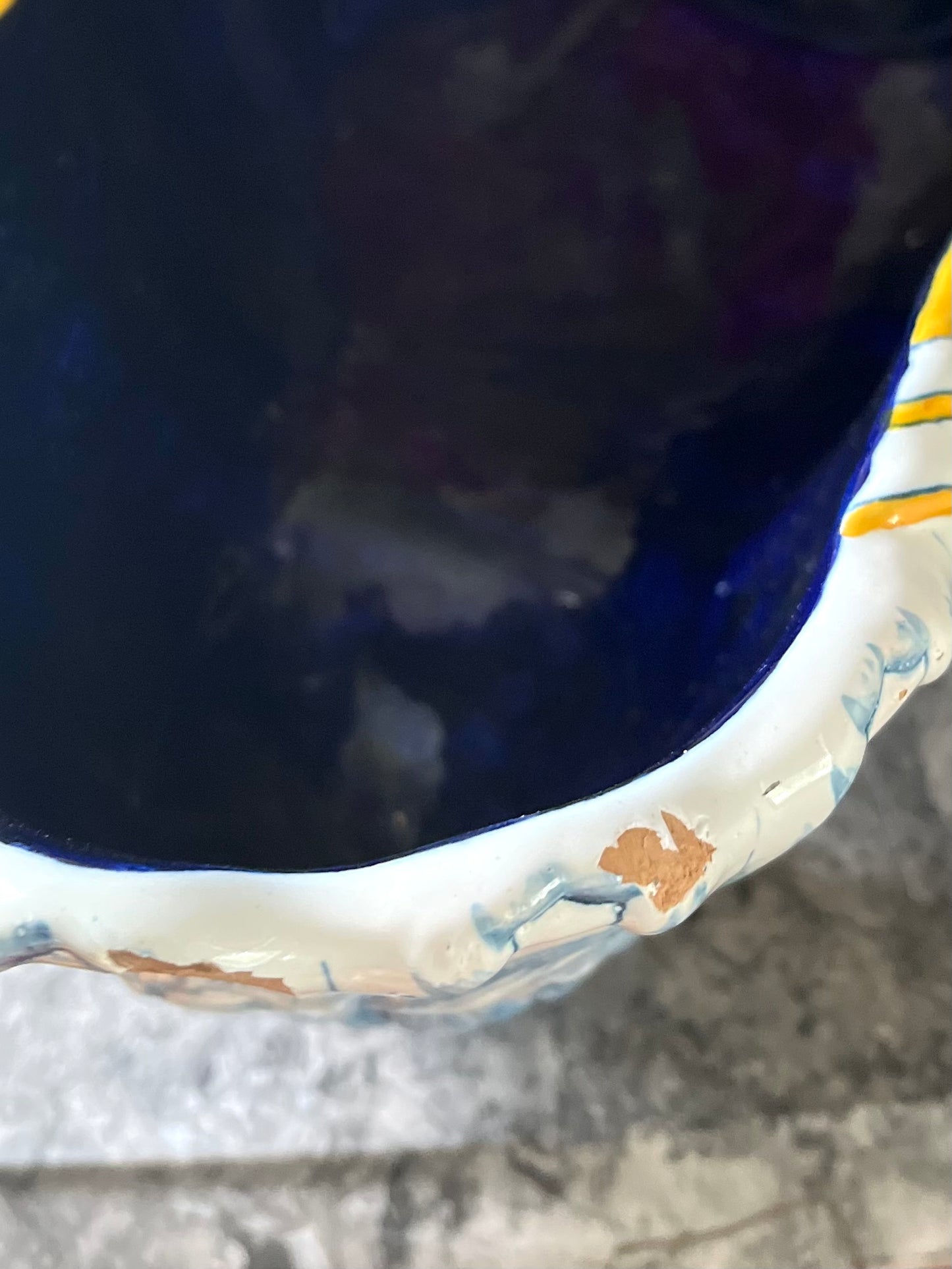 Live 06/22 Antique Ginori Renaissance Revival Majolica Vasque | Italian Faience Centerpiece