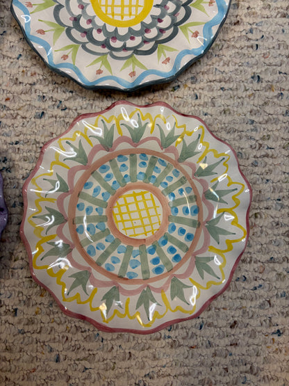 Mackenzie-Childs Madison fluted salad plate!