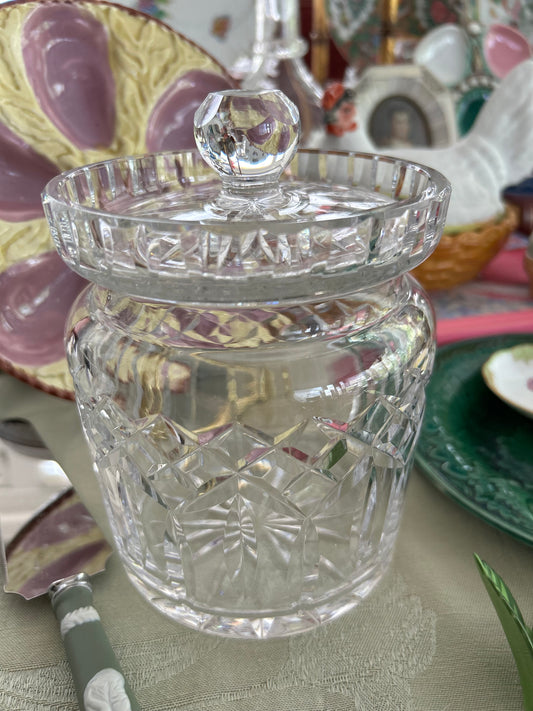 Waterford Lismore Biscuit Jar