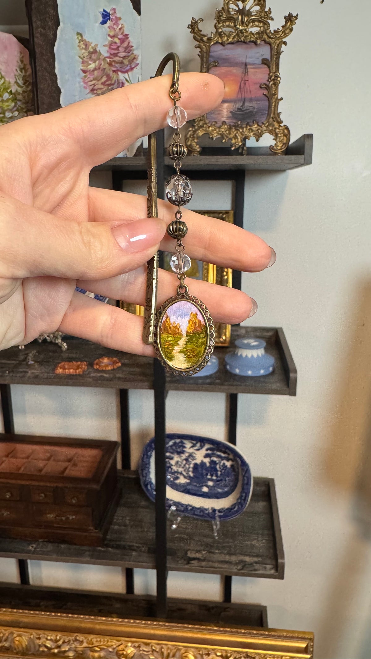Story sale fall landscape bookmark