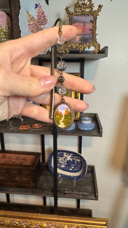Story sale fall landscape bookmark