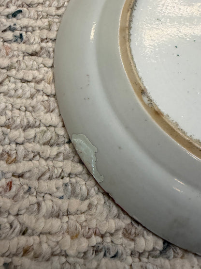 Set of antique Rose Medallion plates! As is!!