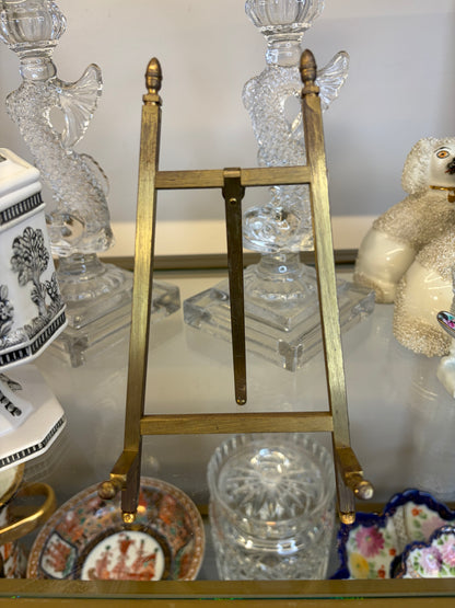 Lovely brass easel!
