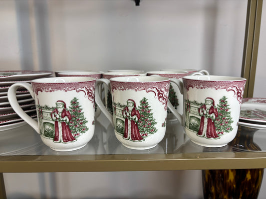 Johnson Bros. Old Britain Castles mugs set of 3!