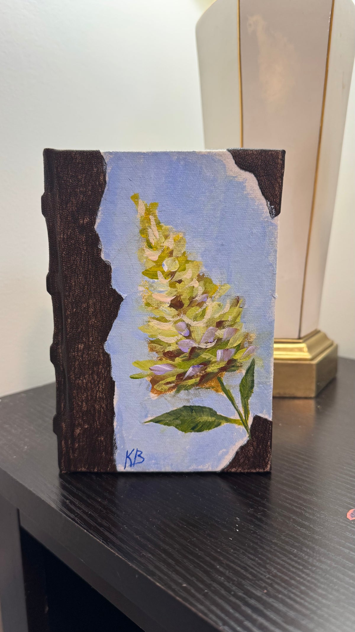 Hand-Painted Floral Journal – 6×4 Inches