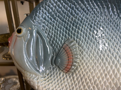 Beautiful Fitz and Floyd fish platter!