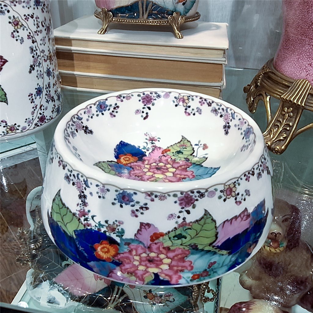 tobacco leaf bowl Danny's Fine Porcelain: Tobacco Leaf Non-Tip Small Dog Bowl, 7x7 tobacco leaf bowl Danny's Fine Porcelain: Tobacco Leaf Non-Tip Small Dog Bowl, 7x7