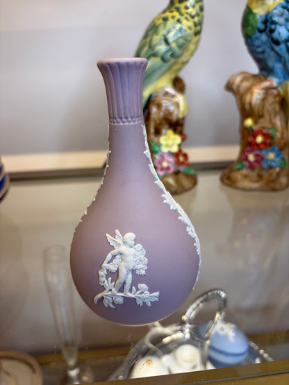 Lovely lilac Wedgwood bud vase!