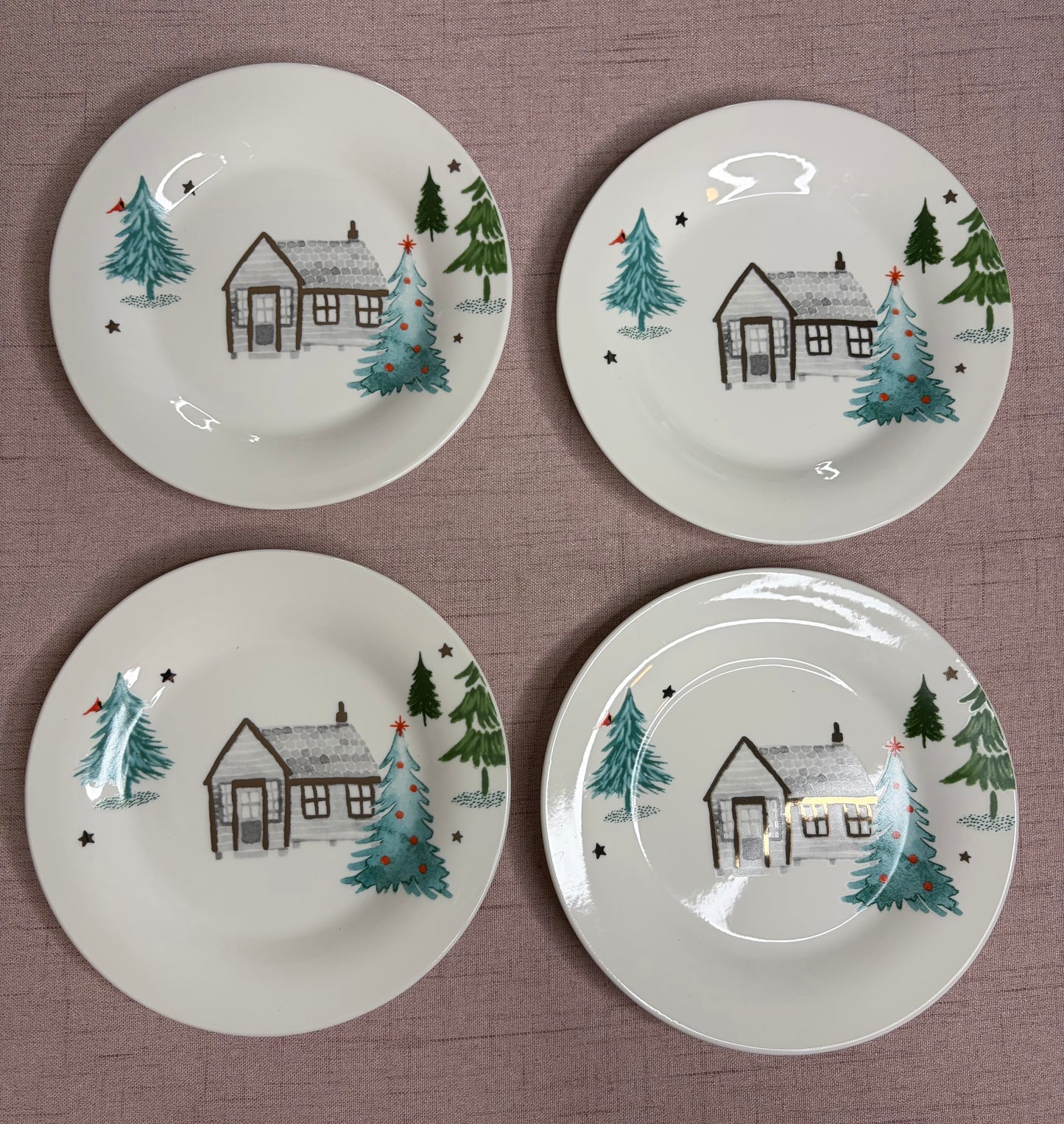 Lenox Balsam Lane set of 4 plates!