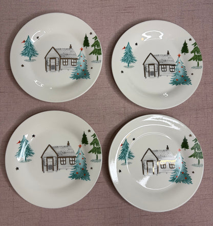 Lenox Balsam Lane set of 4 plates!