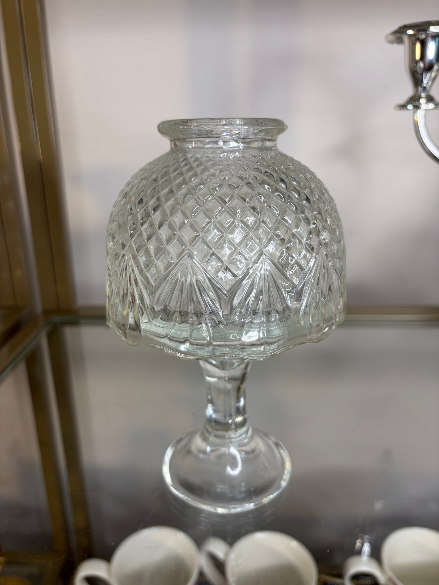 Beautiful glass fairy lamp!