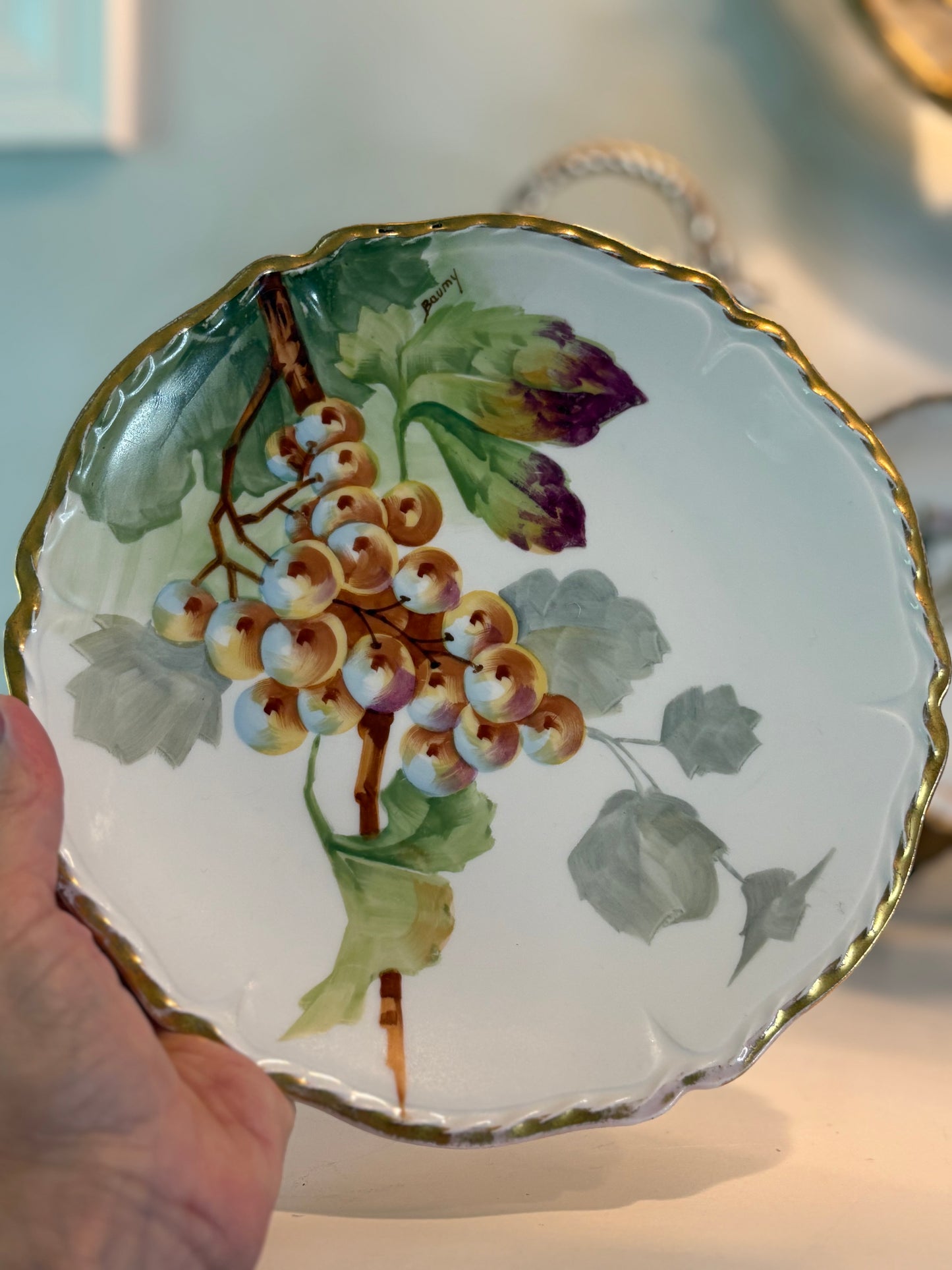 Live 7/10 Reserved for Maria-Limoges Plate