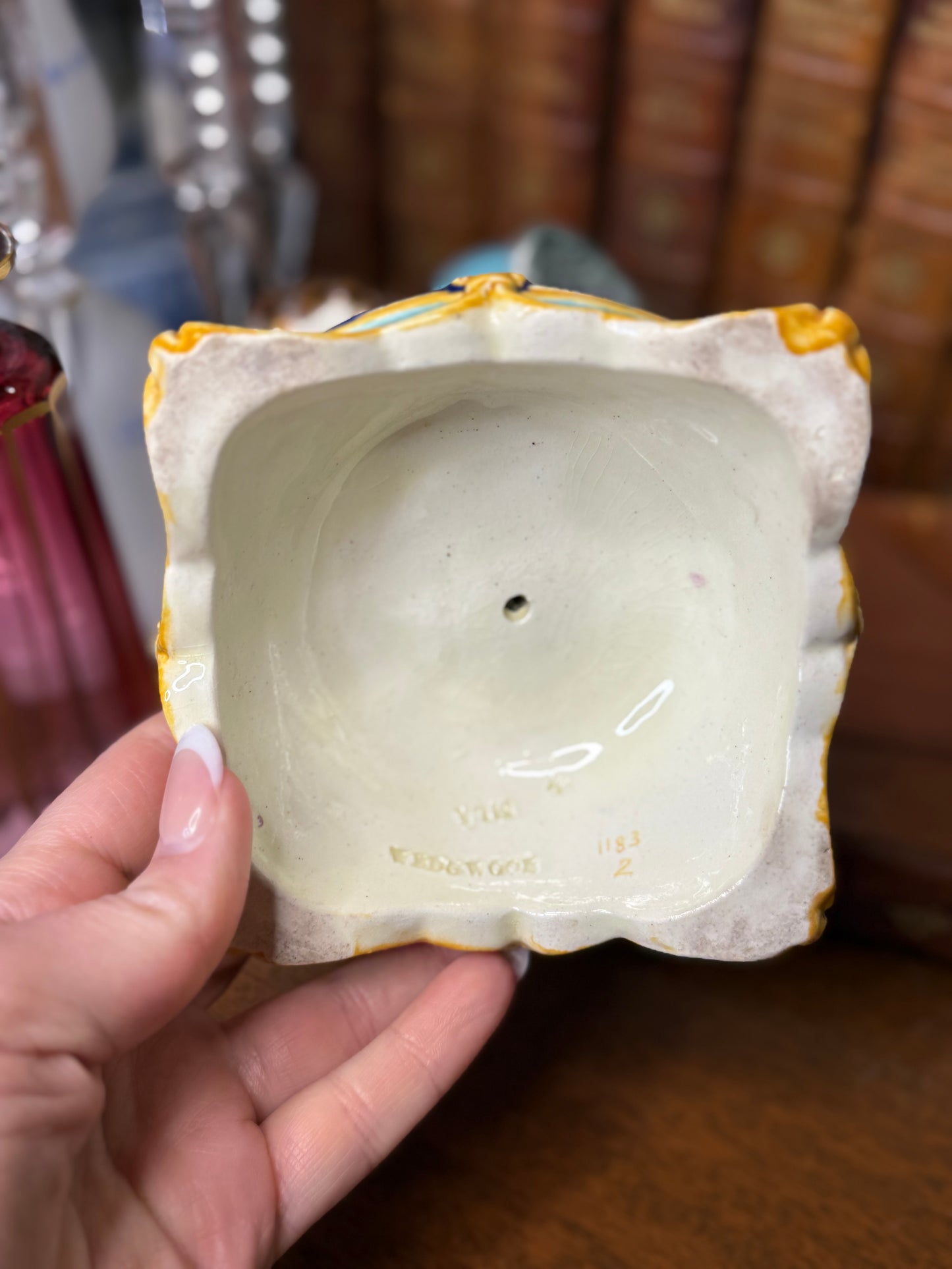 RESERVED - WEDGWOOD CHERUB CANDLESTICK