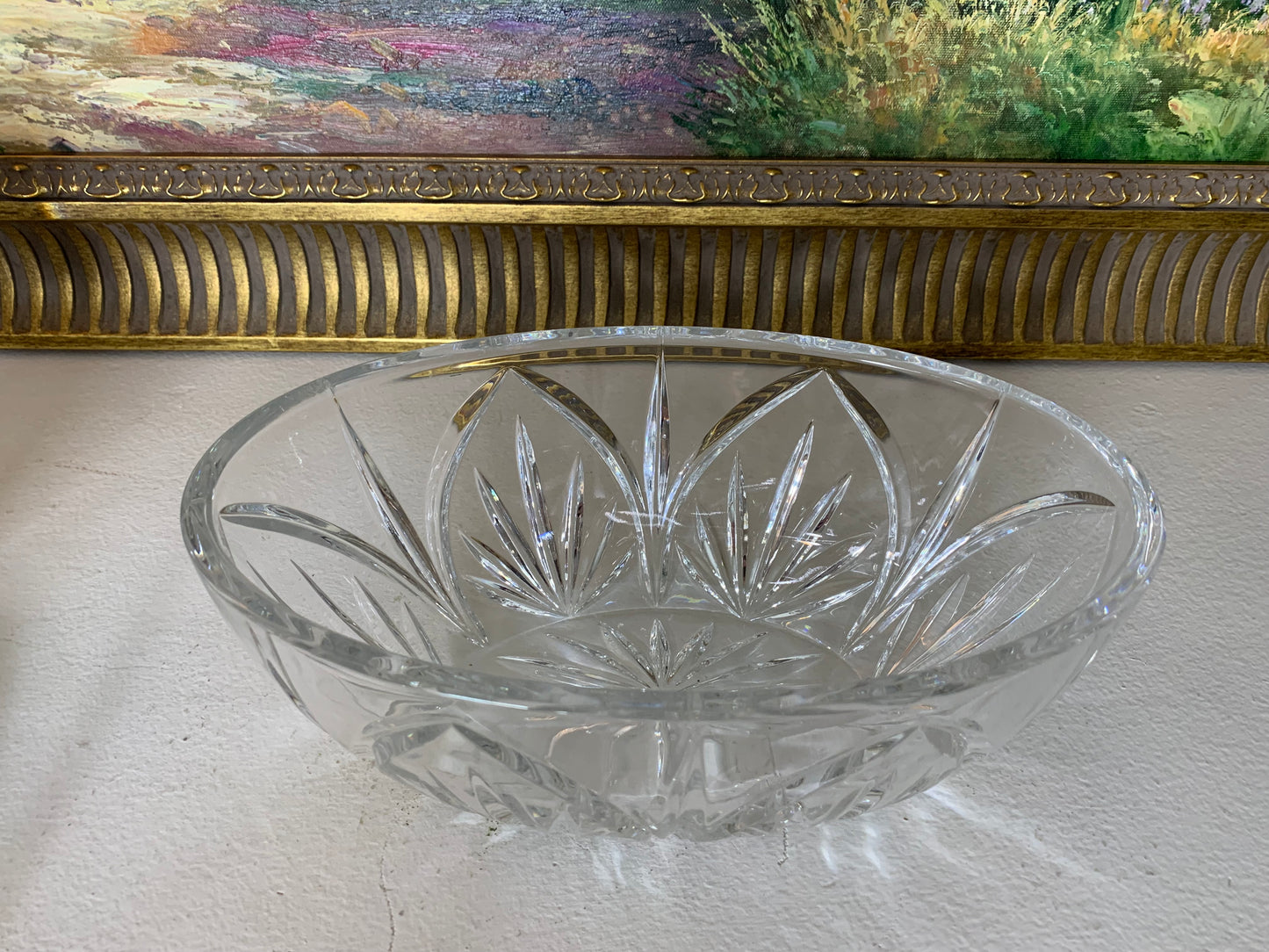 Stunning Waterford Crystal Oval Bowl - Excellent condition!