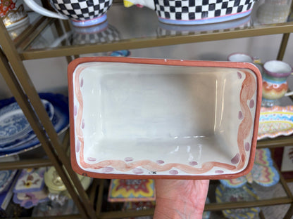 Mackenzie-Childs butter dish!