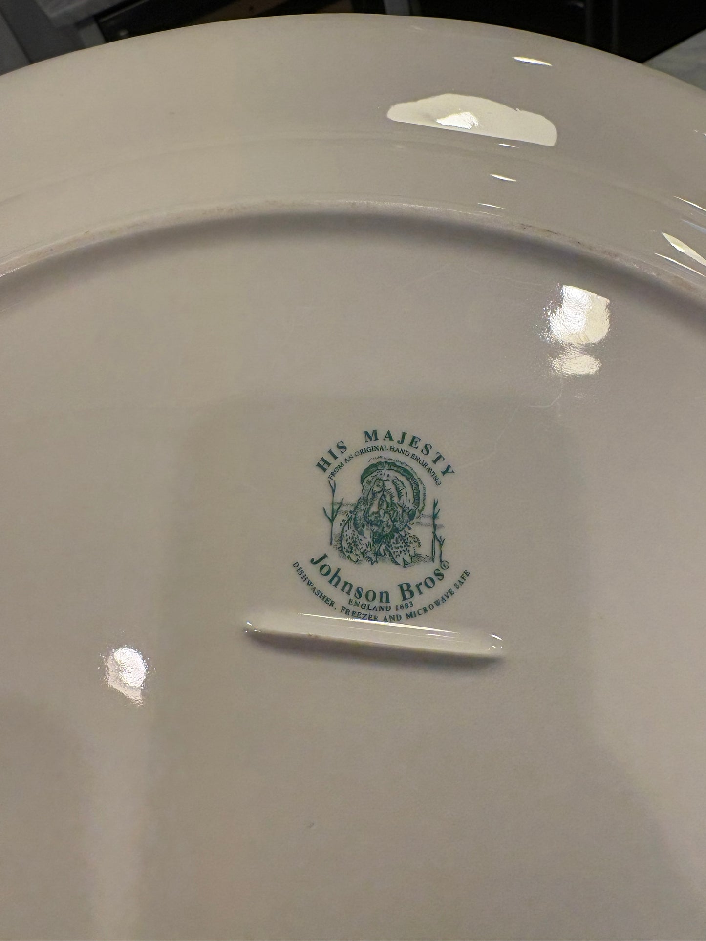 Johnson Brothers "His Majesty" Turkey Platter