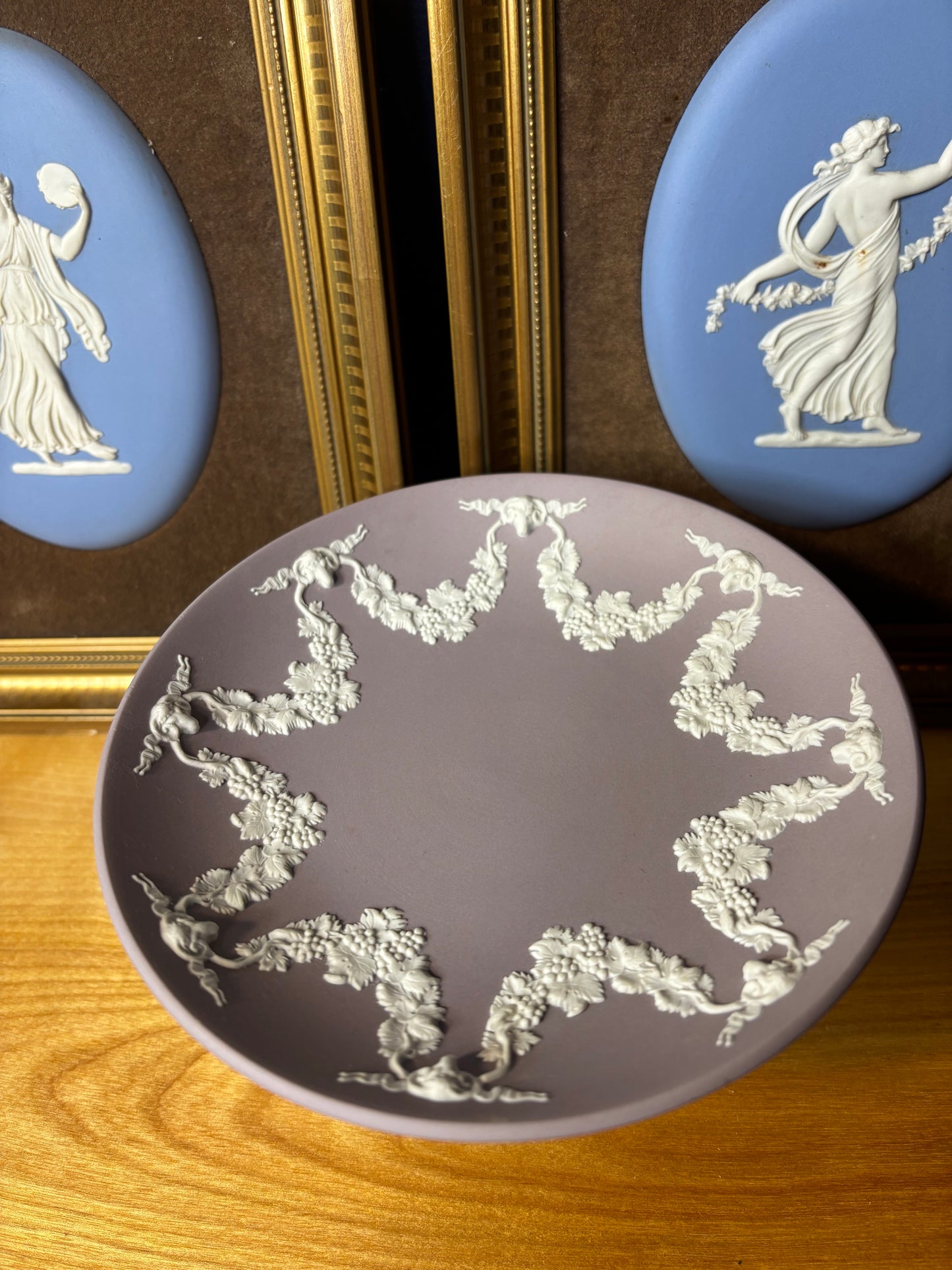 Wedgwood Jasperware Lilac compote!