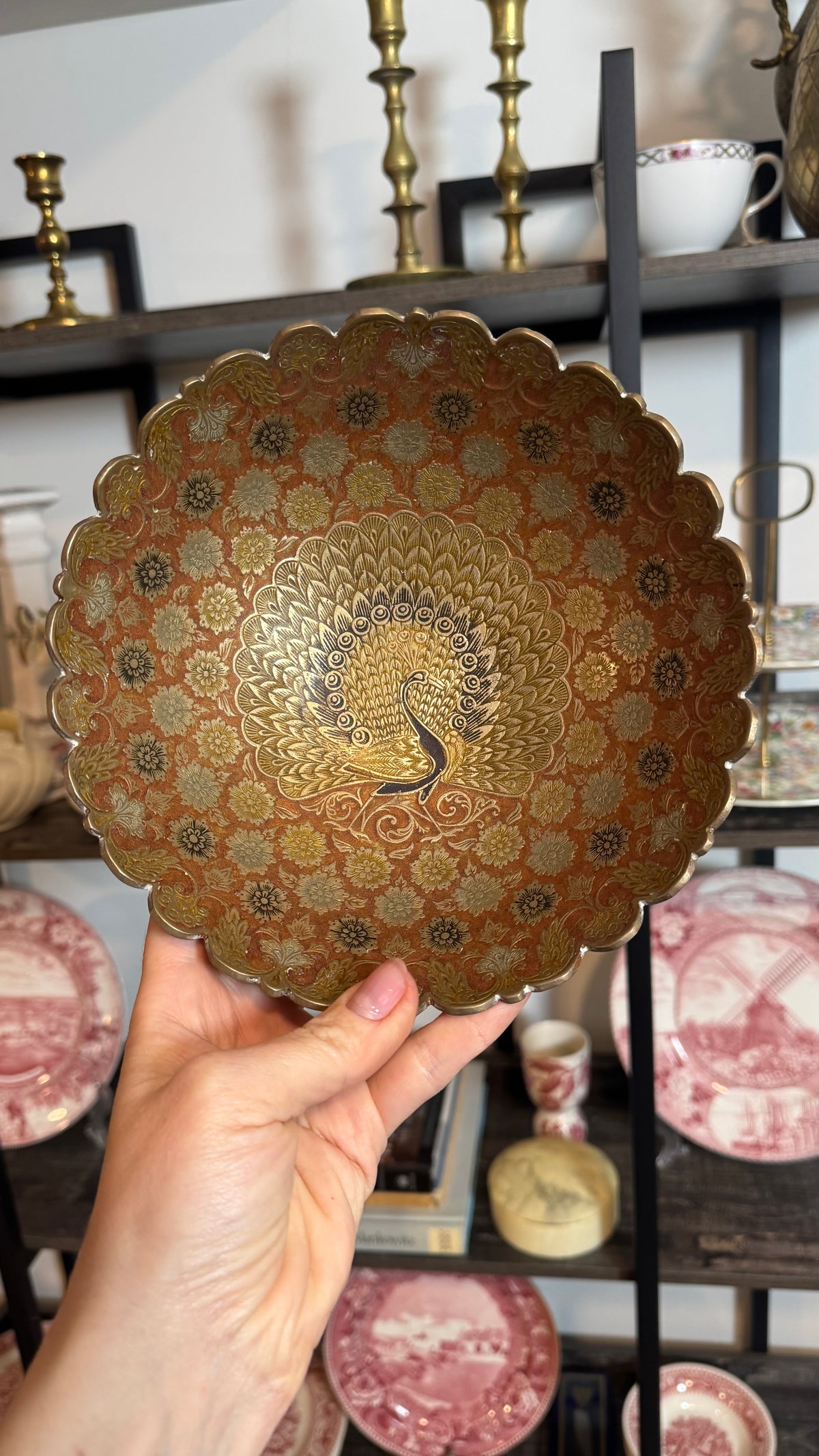 Reserved brass bowl